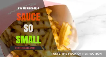 Why Chick-fil-A Sauce Packets Are Surprisingly Tiny: Explained