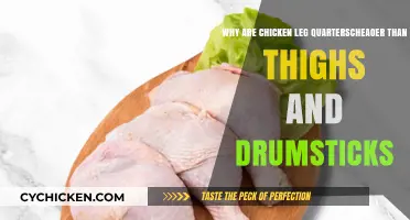 Why Chicken Leg Quarters Cost Less Than Thighs and Drumsticks
