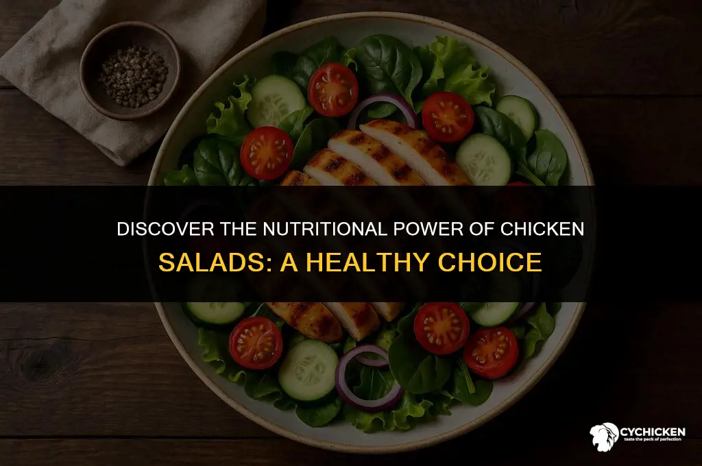why are chicken salads healthy