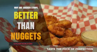 Chicken Strips vs. Nuggets: Why Strips Reign Supreme in Flavor and Texture