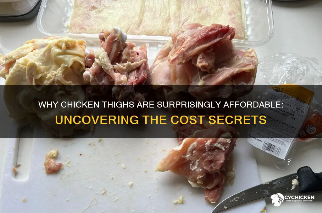 why are chicken thighs cheap