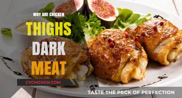 Why Chicken Thighs Are Dark Meat: Uncovering the Science Behind It