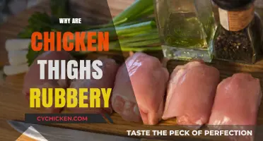 Why Chicken Thighs Get Rubbery: Causes and Solutions Explained