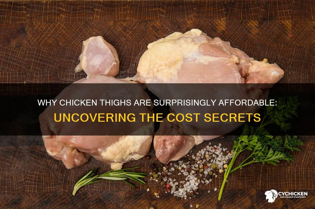 why are chicken thighs so cheap