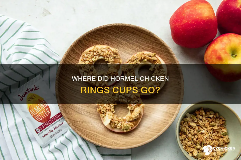 why are hormel kids chicken rings cups not available
