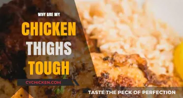 Why Are My Chicken Thighs Tough? Common Mistakes and Fixes
