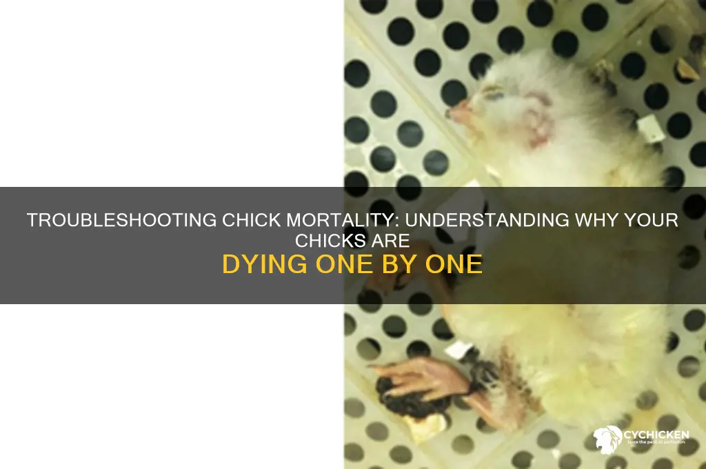 why are my chicks dying one by one
