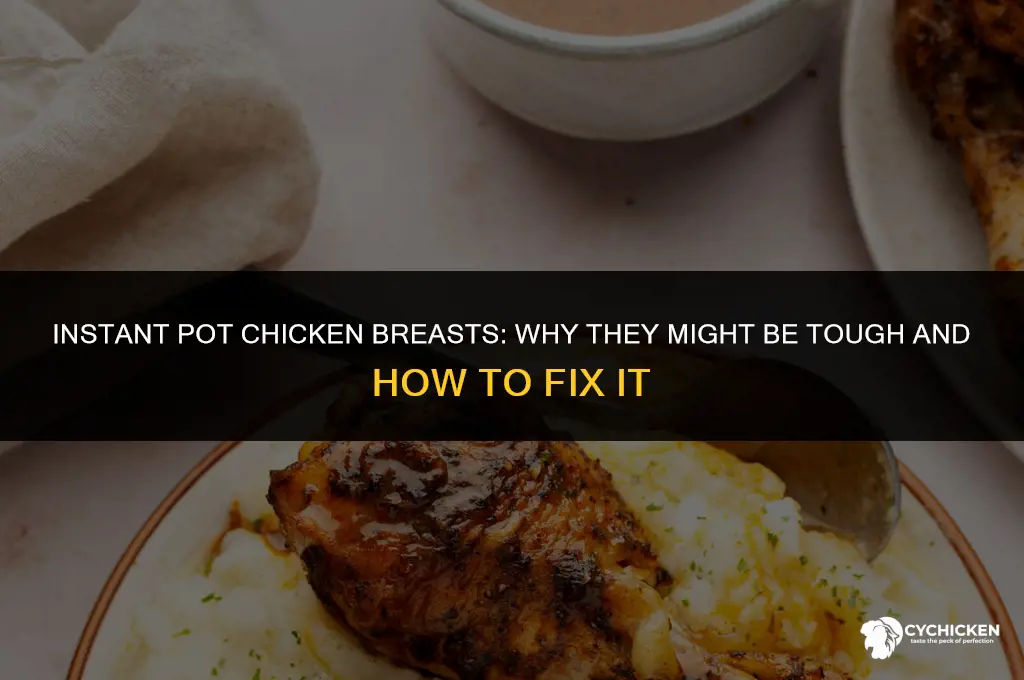 why are my instant pot chicken breasts tough