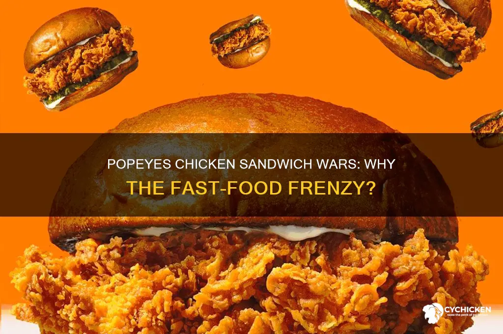 why are people fighting over popeyes chicken sandwich