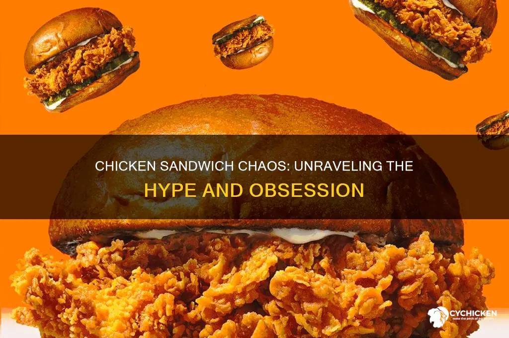 why are people freaking out about chicken sandwiches