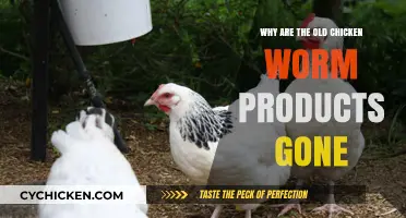 Discontinued Chicken Worm Treatments: Understanding the Reasons Behind Their Absence