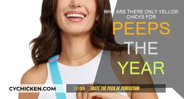 Peeps: Why Only Yellow Chicks This Year?