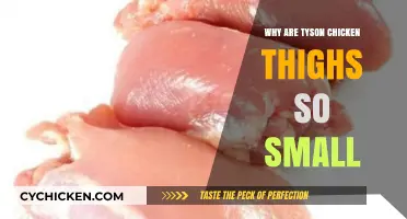 Why Tyson Chicken Thighs Are Surprisingly Small: Uncovering the Reason