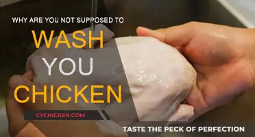 Washing Chicken is Unsafe: Here's Why