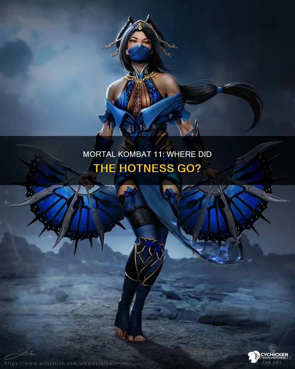why arent the chicks as hot in mortal kombat 11