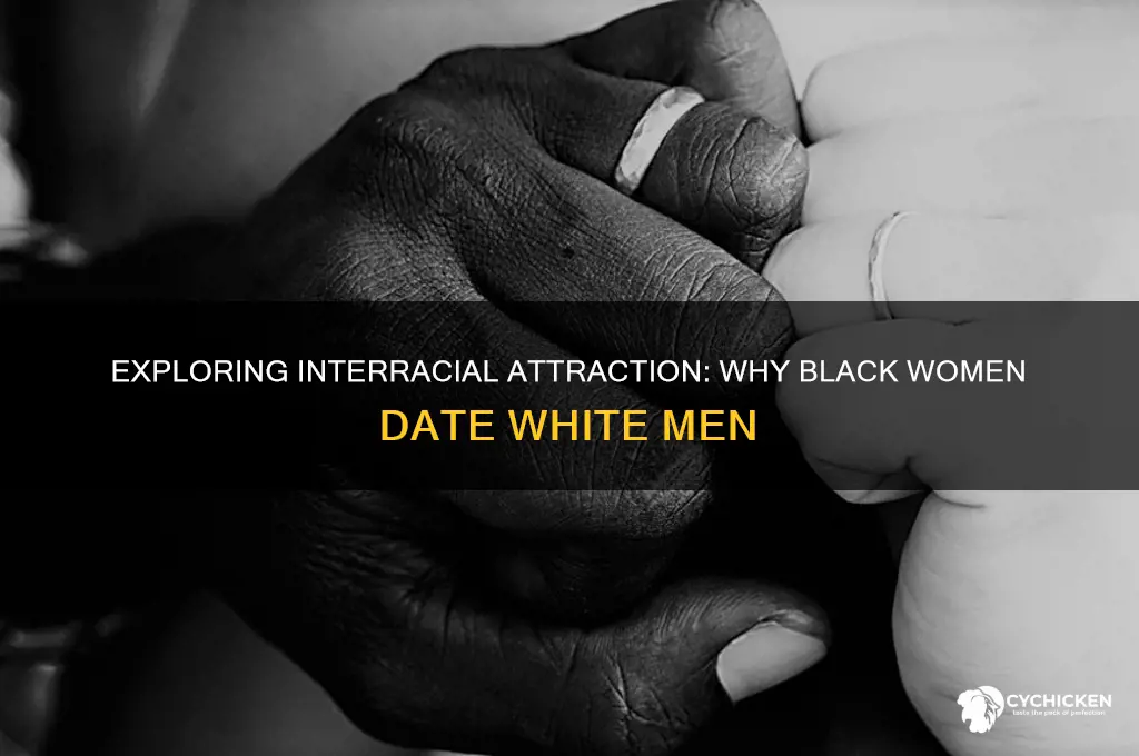 why ate black chicks so into white dudes