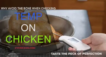 Chicken Temperature: Bone Misleads the Probe