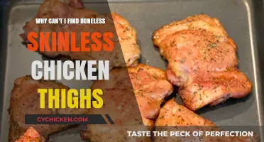 Where Are Boneless Skinless Chicken Thighs? A Shopper's Frustration Explained