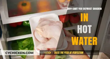 Defrosting Chicken Safely: Why Hot Water Is a Risky Method