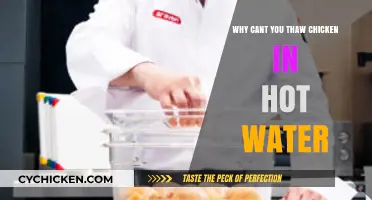 Avoid Hot Water Thawing: Why It's Unsafe for Chicken