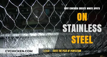Why Chicken Causes White Spots on Stainless Steel Surfaces