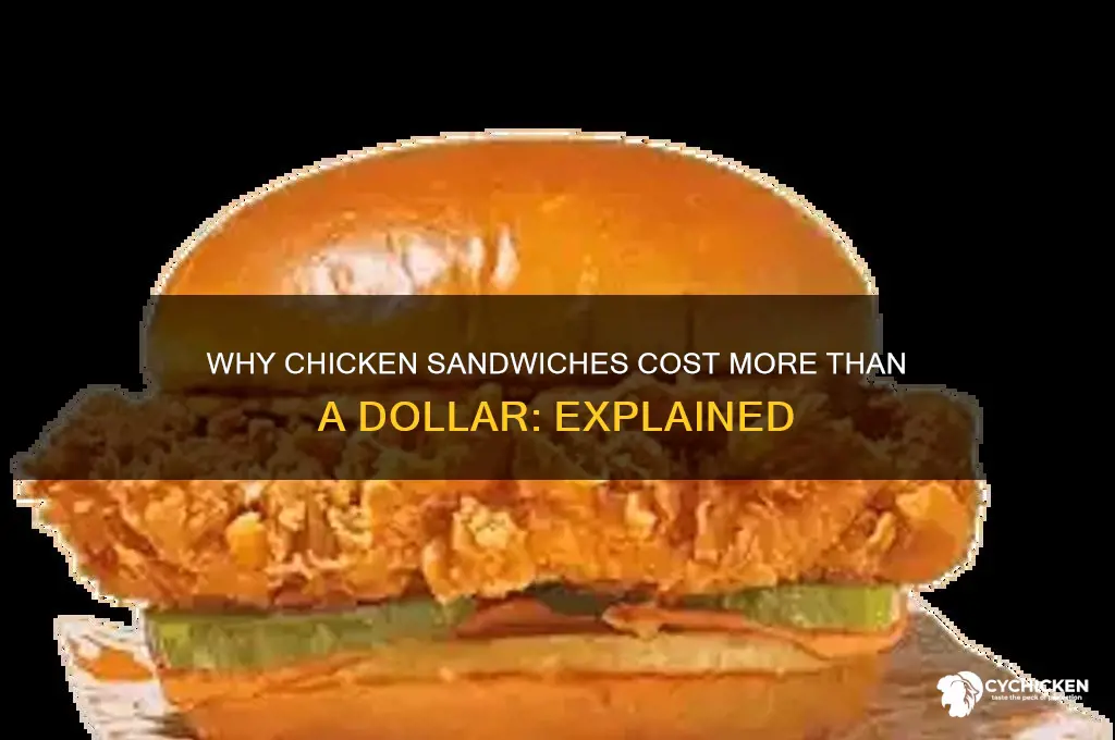 why chicken sandwiches don