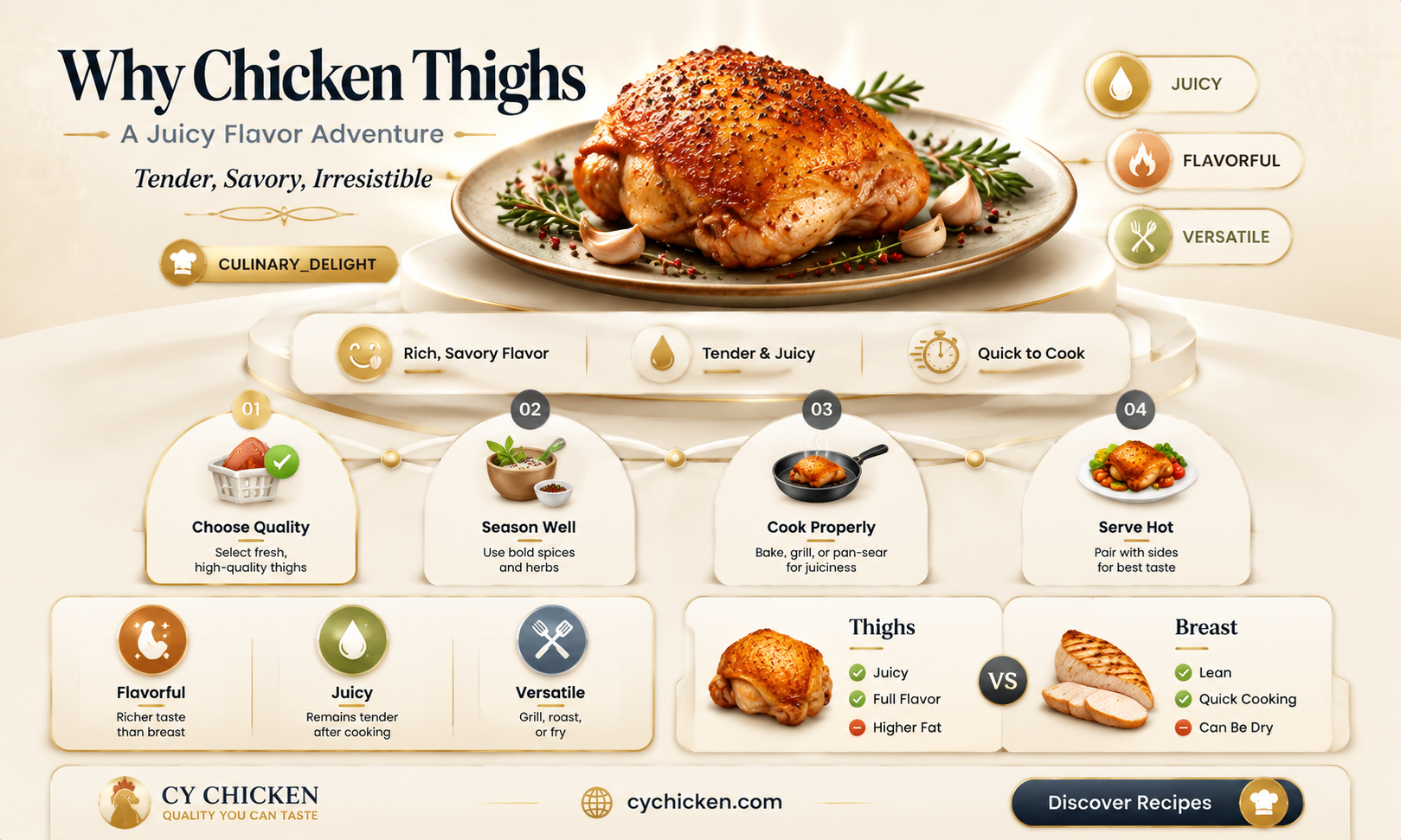 are chicken thighs tasty