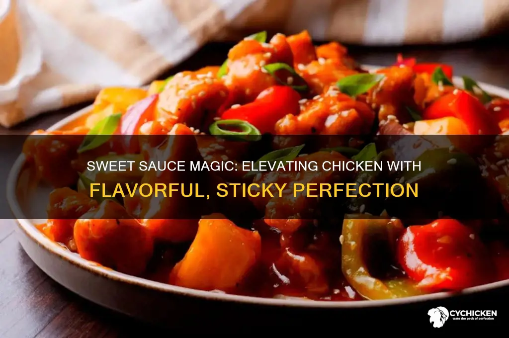 why cook chicken in sweet sauce