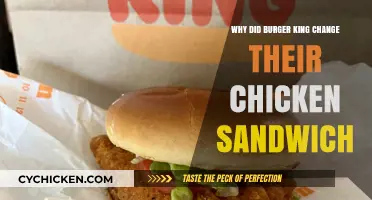 Why Burger King Revamped Its Chicken Sandwich Recipe