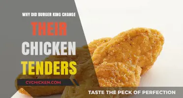 Why Burger King Changed Their Chicken Tenders: The Real Story