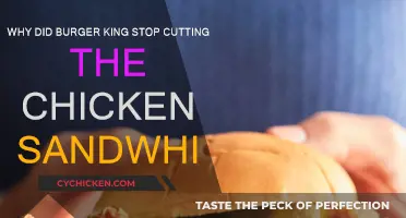 Burger King's Chicken Sandwich: Why the Sudden Change?