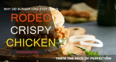 Burger King's Rodeo Crispy Chicken: Why Did it End?