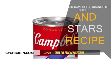 Campbell's Chicken & Stars: Recipe Change Explained