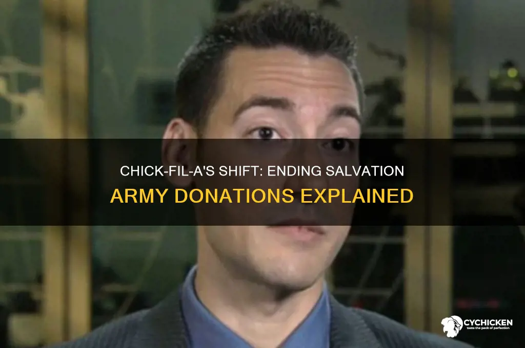 why did chick f lay leave salvation army
