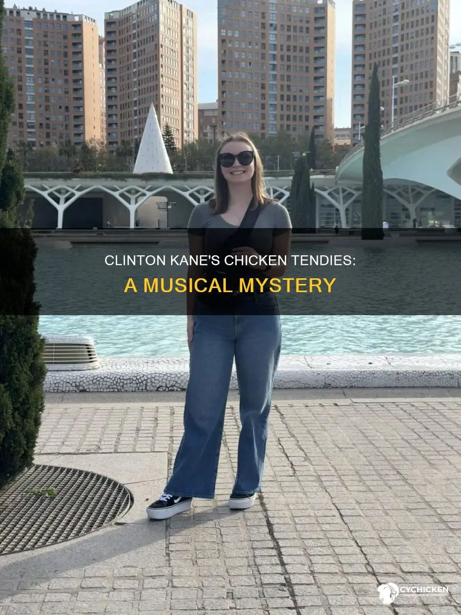 why did clinton kane name his song chicken tendies