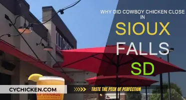 The Sudden Closure of Cowboy Chicken in Sioux Falls