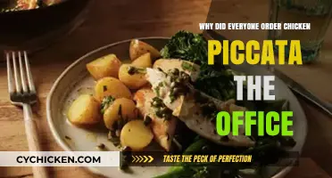 Why Chicken Piccata Became The Office's Unexpected Menu Trend