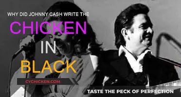 Johnny Cash's Motivation Behind "Chicken in Black