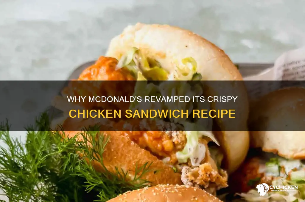 why did mcdonald