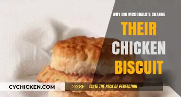 McDonald's Chicken Biscuit Recipe Change: Reasons Behind the New Flavor