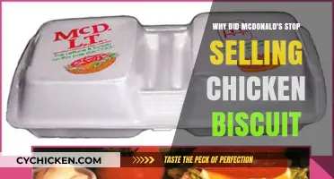 McDonald's Chicken Biscuit Discontinued: Reasons Behind the Menu Change