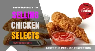 Why McDonald's Discontinued Chicken Selects: The Surprising Reason Reveiled