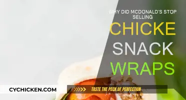 McDonald's Chicken Snack Wraps: Why Were They Removed?