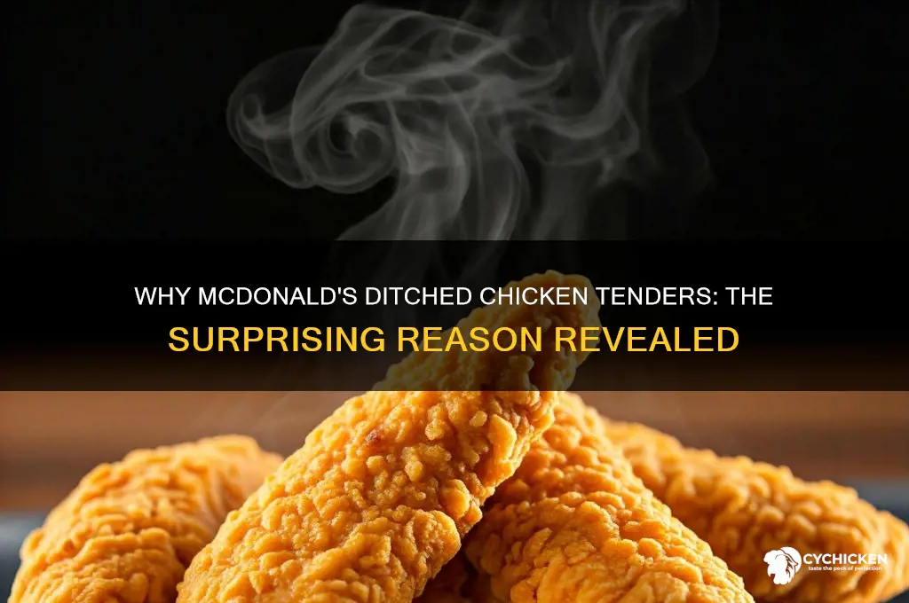 why did mcdonald