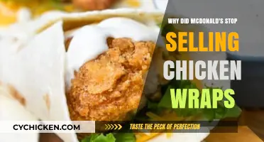 McDonald's Chicken Wraps Discontinued: Reasons Behind the Menu Change