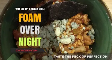 Why Chicken Chili Foams Overnight: Causes and Prevention Tips