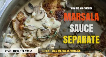 Why Chicken Marsala Sauce Separates: Troubleshooting Your Creamy Sauce