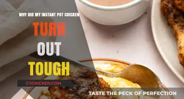 Instant Pot Chicken Dilema: Why It Turned Out Tough and How to Fix It