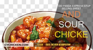 Panda Express: Sweet and Sour Chicken Removed