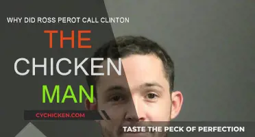 Ross Perot's Chicken Man: Mocking Clinton